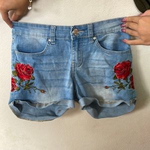 Rose Jean shorts